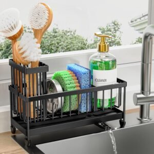 sponge holder for kitchen sink