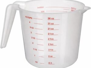 Home 4 cup plastic measuring cup 32 oz clear liquid